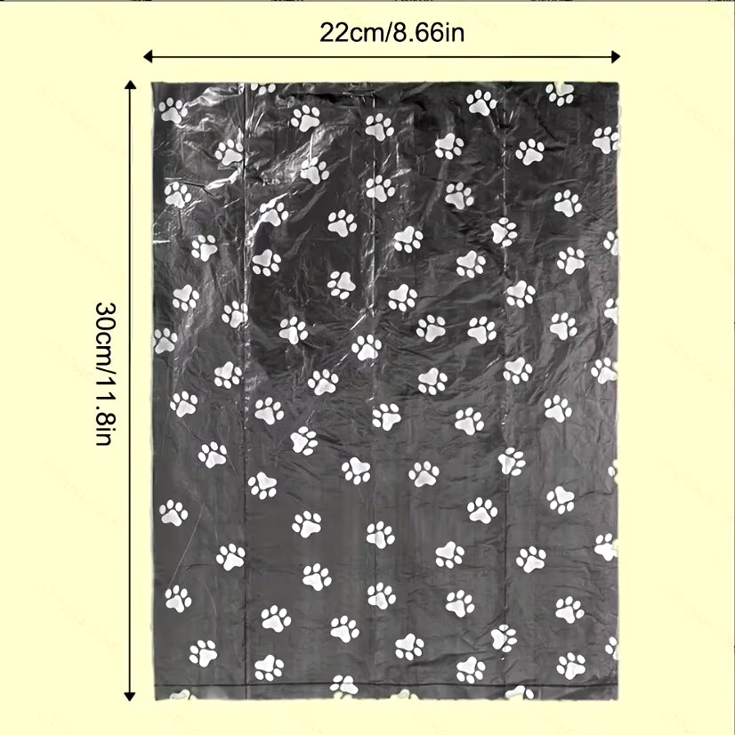 1500PCS Dog Poop Bag Outdoor Cleaning Poop Bag Outdoor Clean Pets Supplies for Dog 15Bags/Roll Refill Garbage Bag Pet Supplies